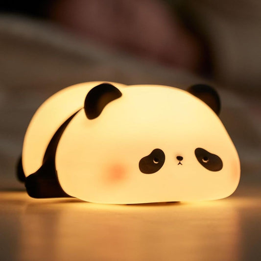 Cute Panda Silicone Night Light