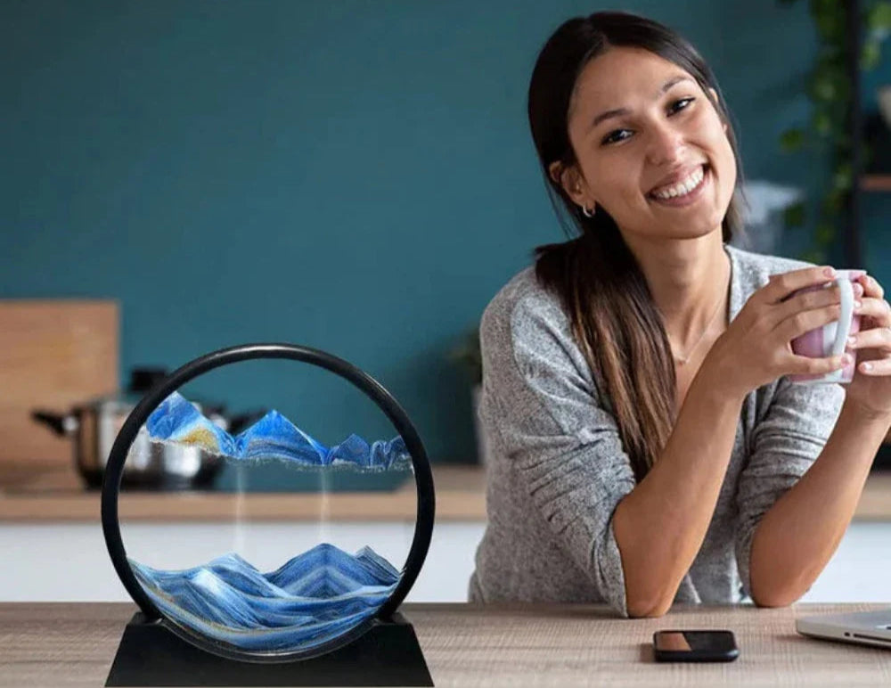 Sandscape Magical Desert Dream Art Lamp