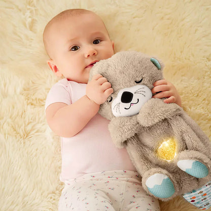 Breathing Teddy Bear with Soothing Music, Comfort Plush