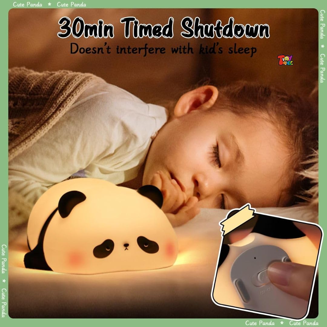 Cute Panda Silicone Night Light