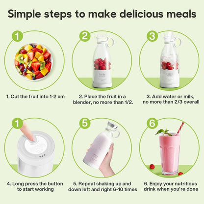 Portable Mini Juice Blender