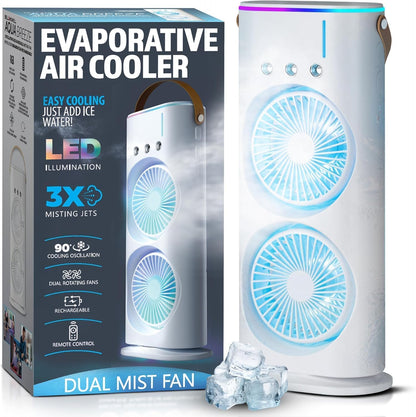 Rechargeable Double-Ended Spray Fan Cold Air
