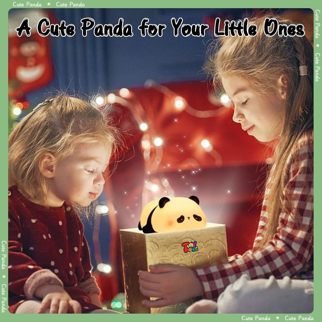 Cute Panda Silicone Night Light