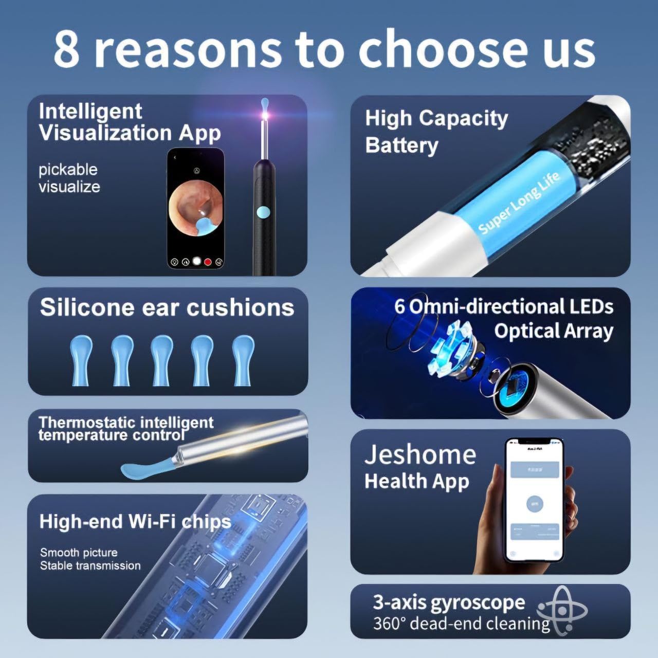 Smart Visual Ear Wax Cleaner